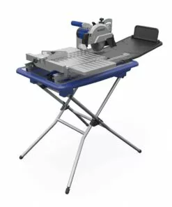 Kobalt 7-in 10-Amp Wet Sliding Table Tile Saw with Stand - Power Tools