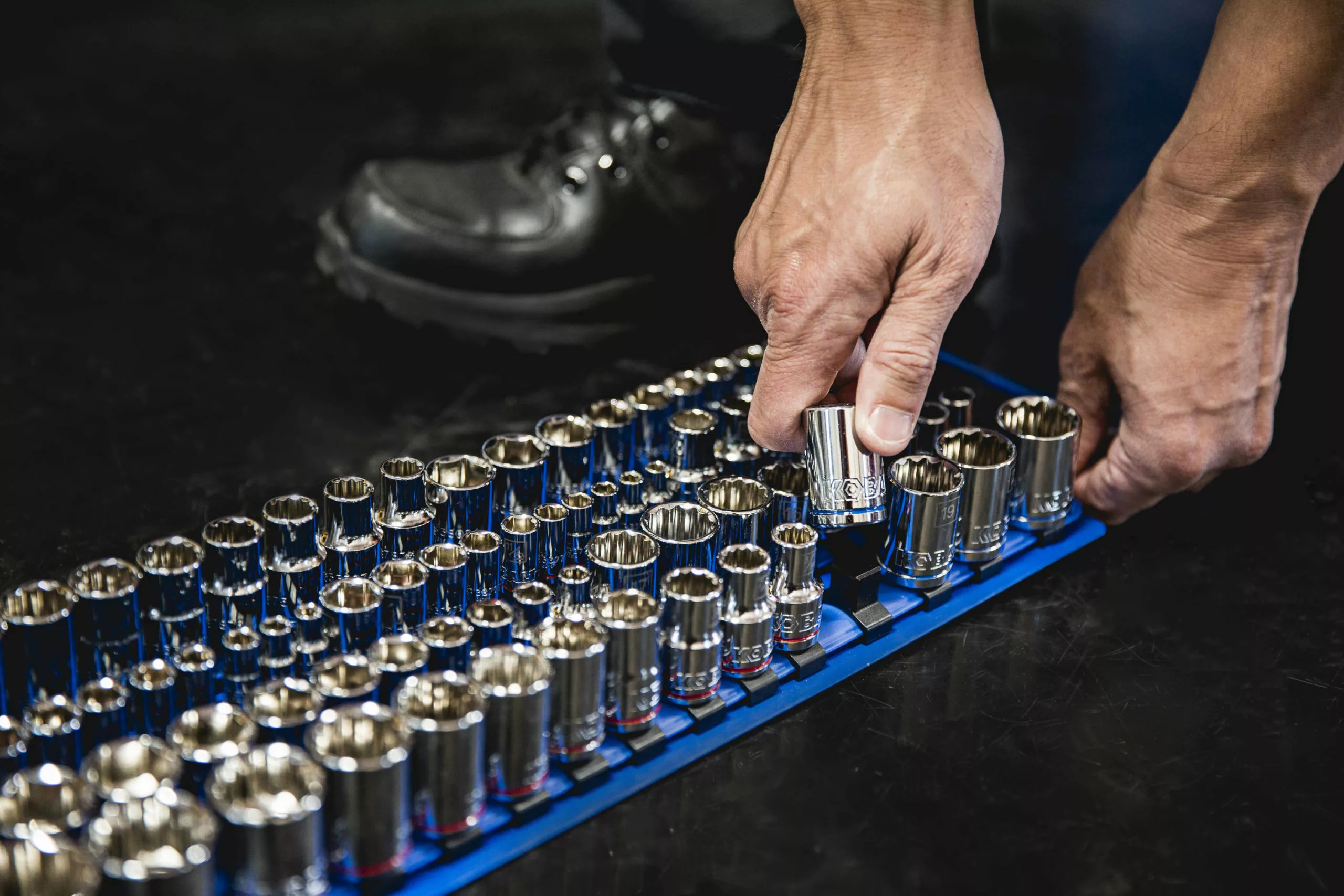 Kobalt Steel Multiple Drive Socket Storage - Tool Storage & Work Benches - Image 9