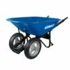 Kobalt 7-cu ft Steel Wheelbarrow with Flat-Free Tire - Outdoor Tools & Equipment