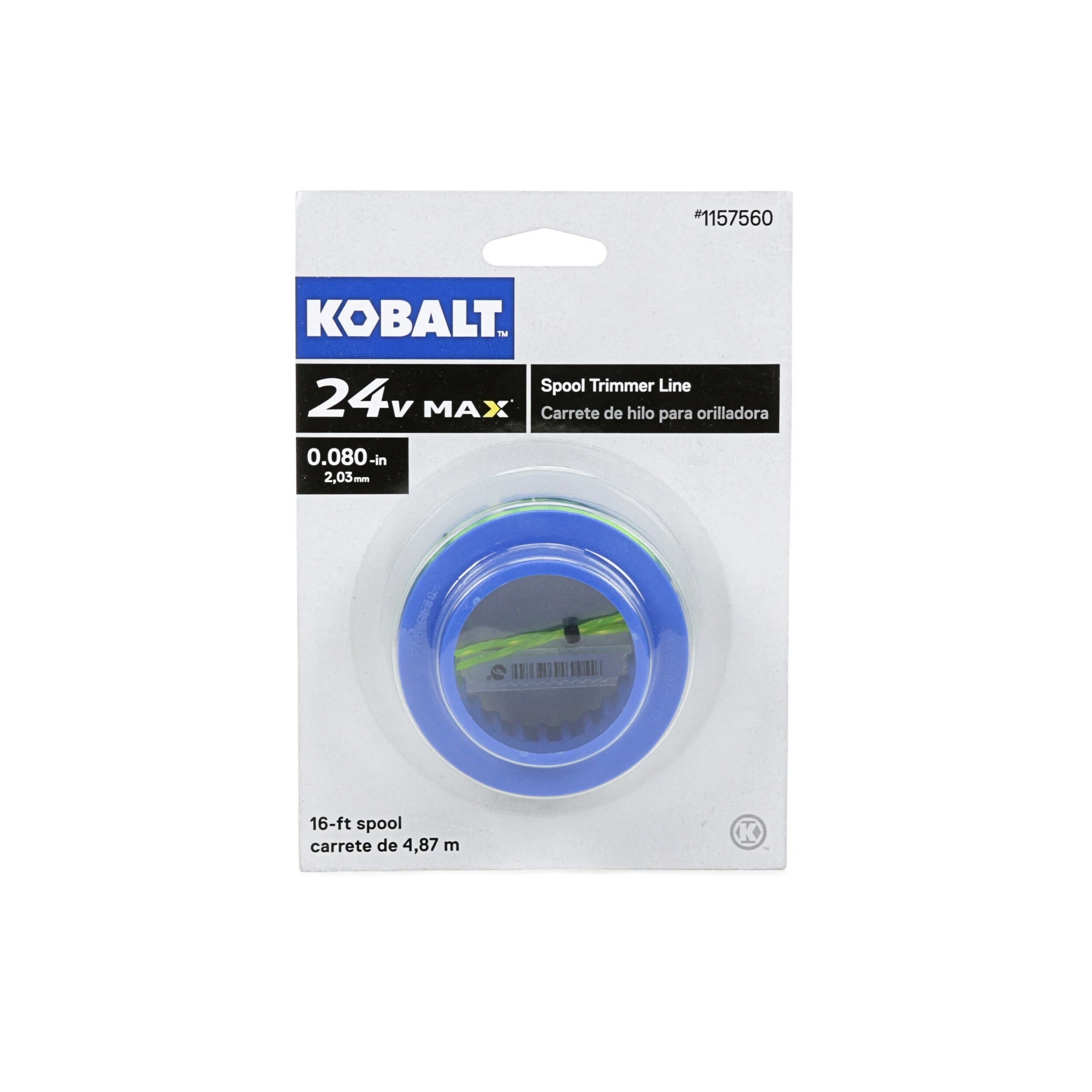 Kobalt 16-ft Spool 0.08-in Spooled Trimmer Line - Outdoor Tools & Equipment - Image 3