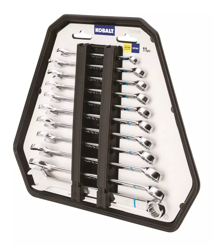 Kobalt 11-Piece Set 12-point Metric Standard Combination Wrench Set - Hand Tools - Image 3