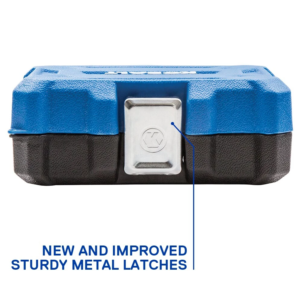 Kobalt 30-Piece Standard (SAE) and Metric Combination Polished Chrome Mechanics Tool Set (3/8-in;) - Hand Tools - Image 7