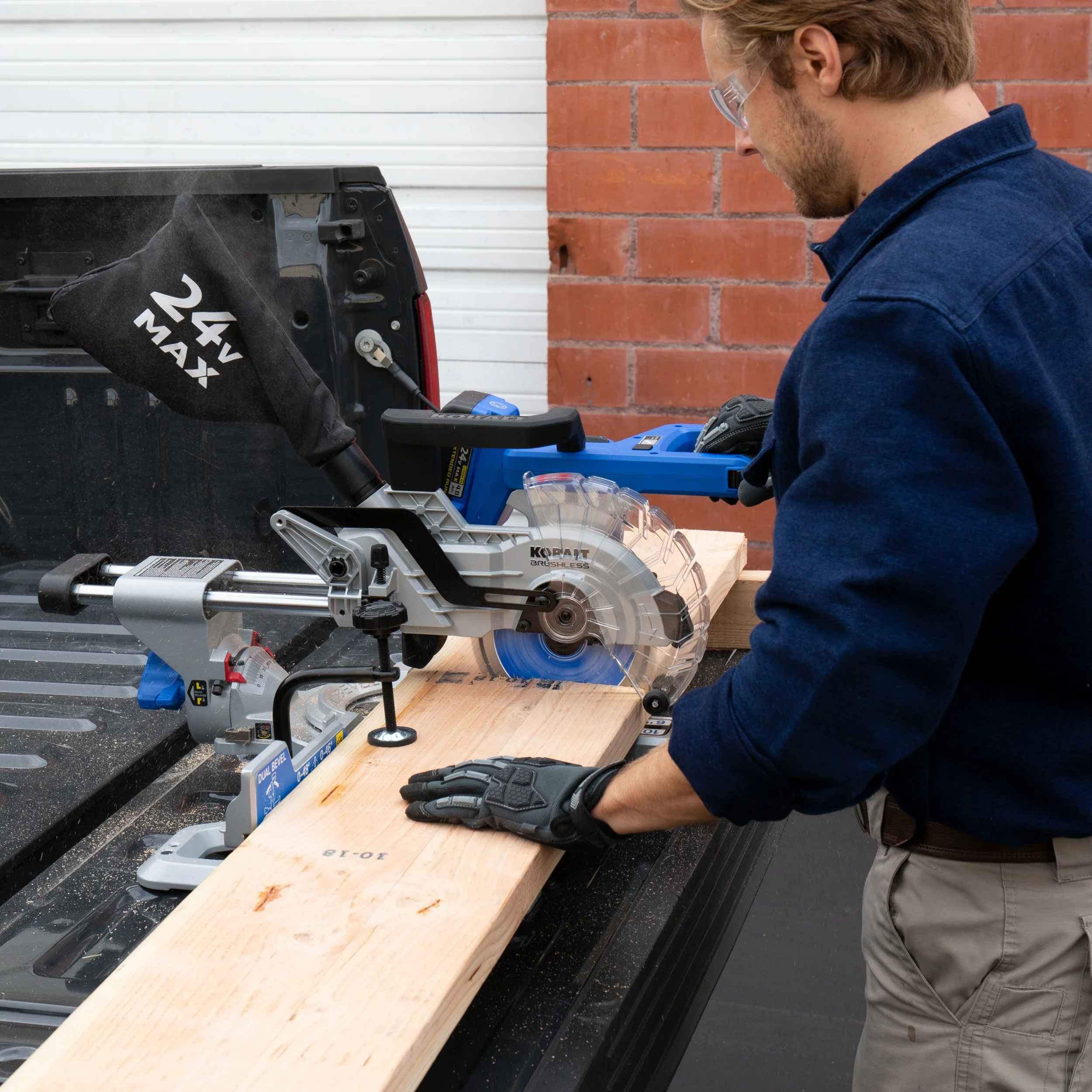 Kobalt 24-Volt 7-1/4-In Miter Saw - Bare Tool - Power Tools - Image 12