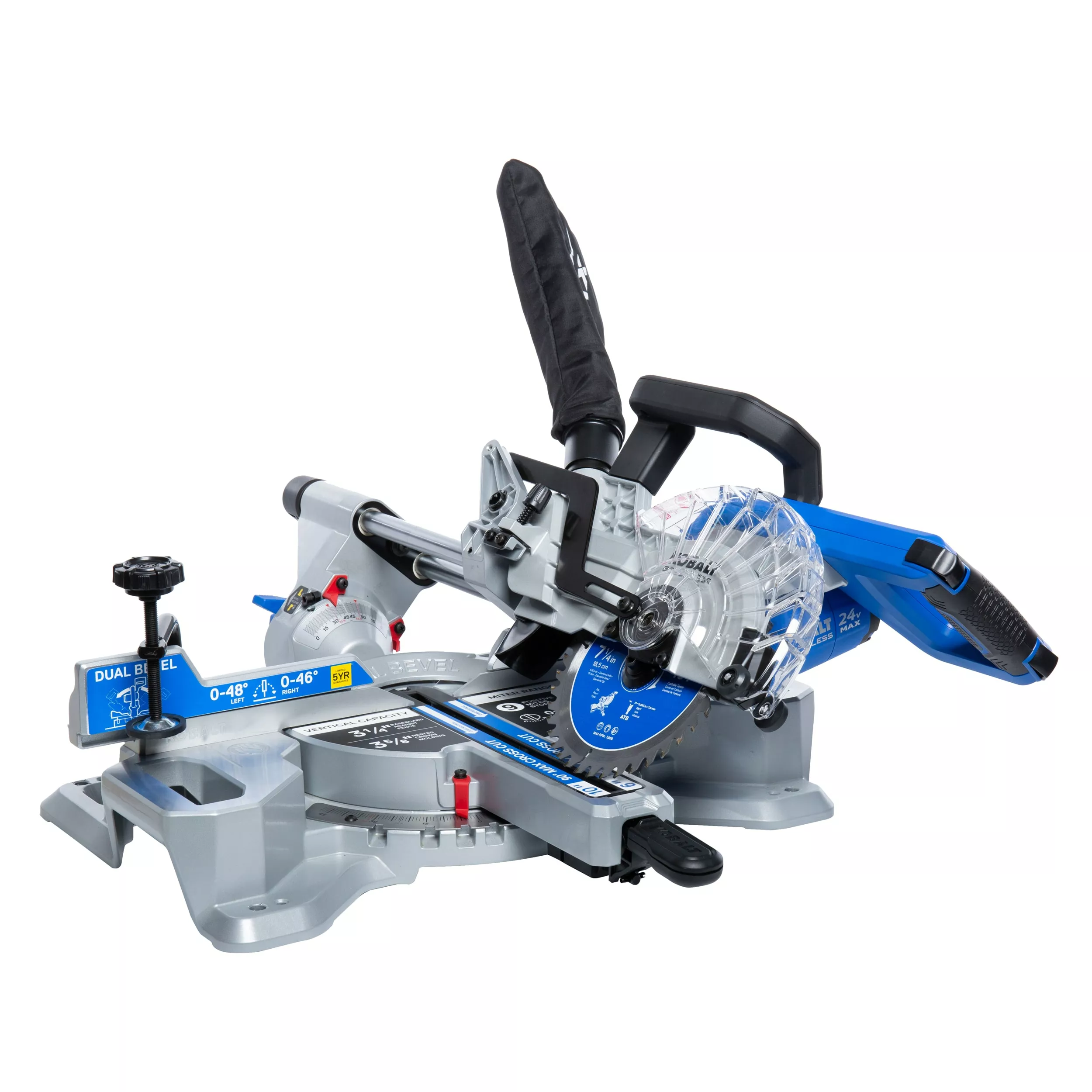 Kobalt 24-Volt 7-1/4-In Miter Saw - Bare Tool - Power Tools - Image 4