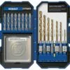 Kobalt 40-Piece Assorted Set Titanium Coated Hss Twist Drill Bit Set - Power Tool Accessories