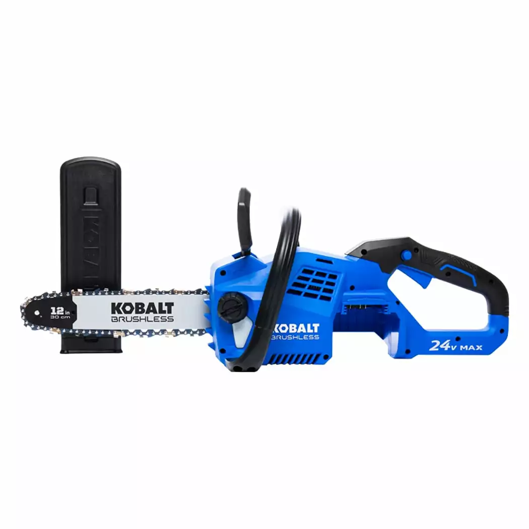 Kobalt 24-volt 12-in Brushless Cordless Electric Chainsaw Ah (Tool Only) - Outdoor Tools & Equipment