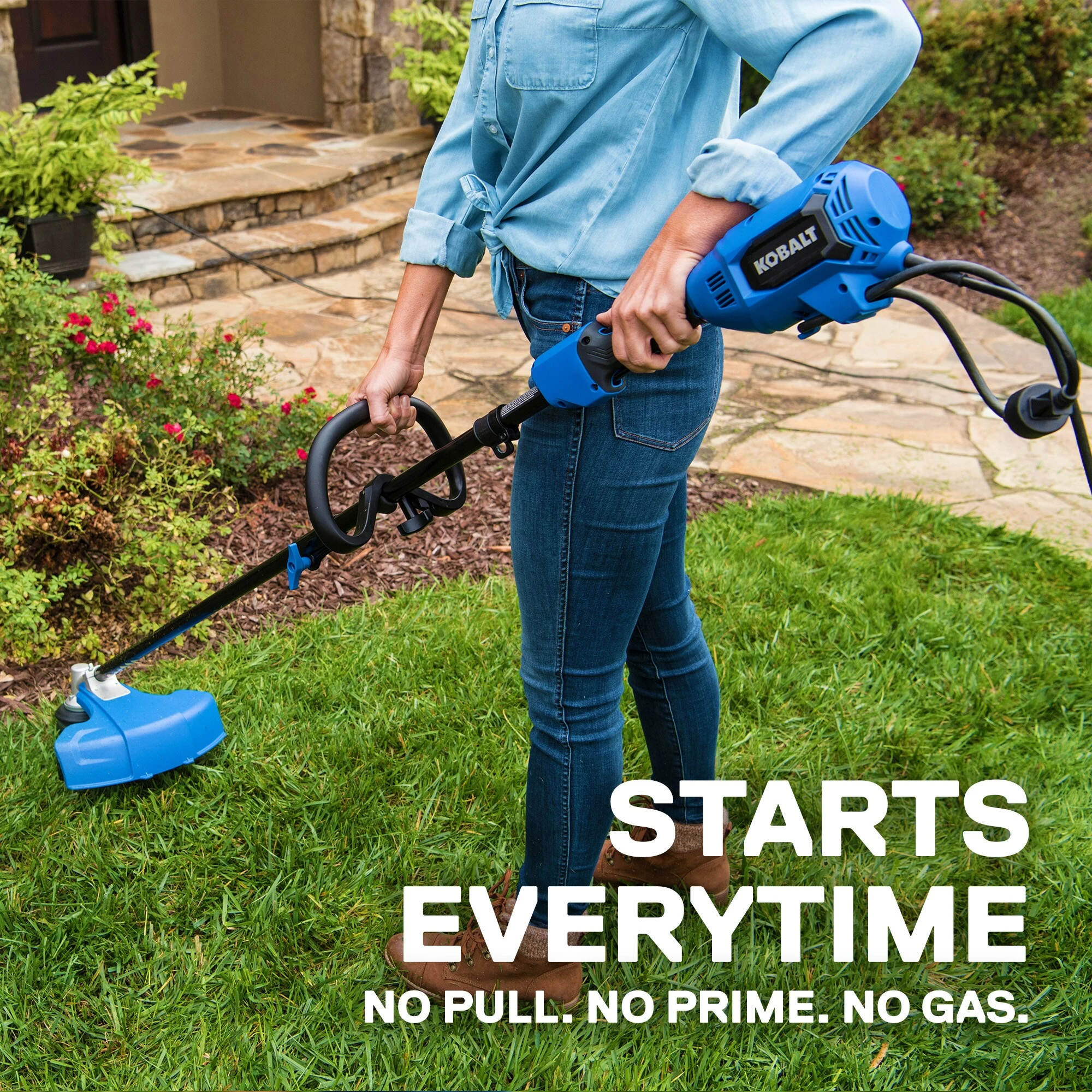 Kobalt 10-Amp 18-in Corded Electric String Trimmer with Attachment Capability - Outdoor Tools & Equipment - Image 8
