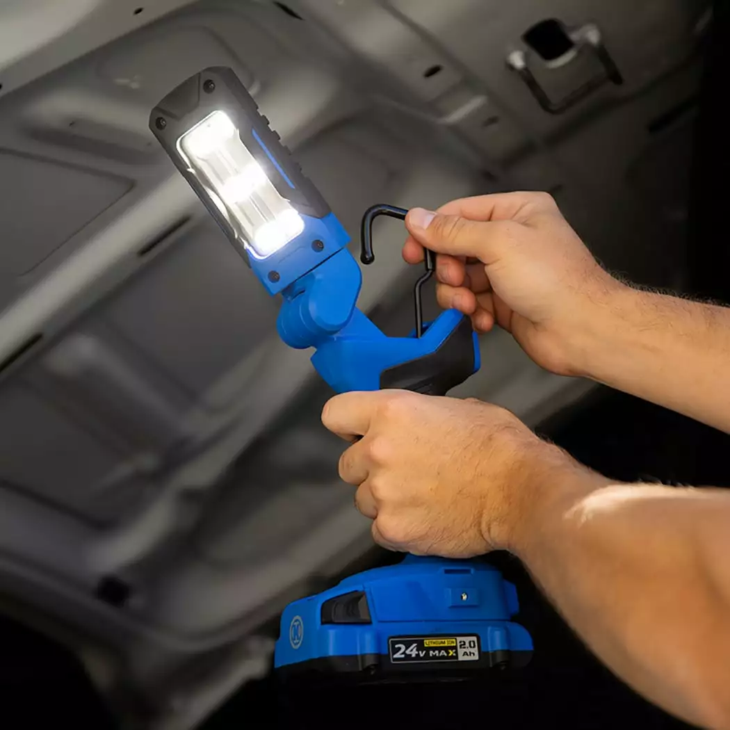 Kobalt 24-volt Max 700-Lumen LED Rechargeable Power Tool Flashlight - Flashlights & Flashlight Bulbs - Image 8