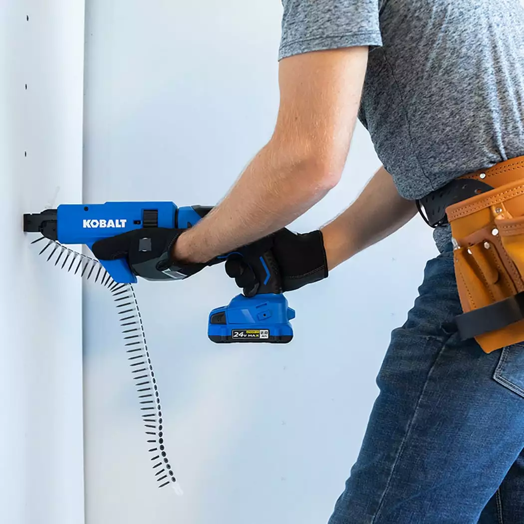 Kobalt 24-Volt Collated Fastener Brushless Screw Gun - Power Tools - Image 6