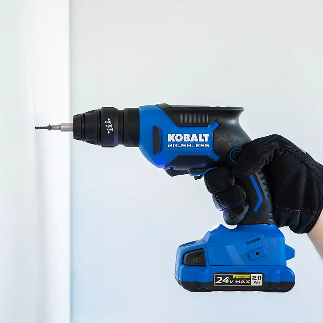 Kobalt 24-volt Lithium Ion (li-ion) Brushless Screw Gun - Power Tools - Image 7