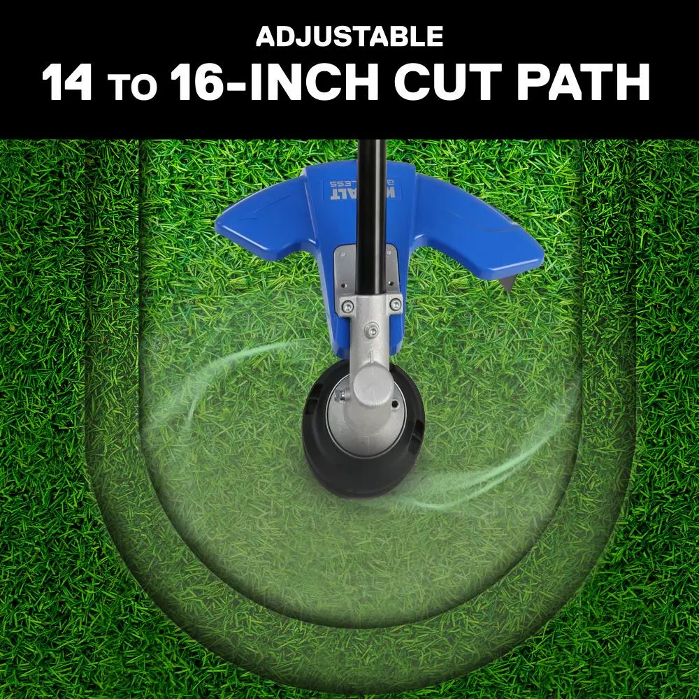 Kobalt 40-Volt Max 16-in Straight Cordless String Trimmer with Attachment Capable and (Battery Included) - Outdoor Tools & Equipment - Image 4