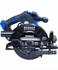 Kobalt 24-Volt XTR 7-1/4-in Brushless Cordless Circular Saw - Power Tools