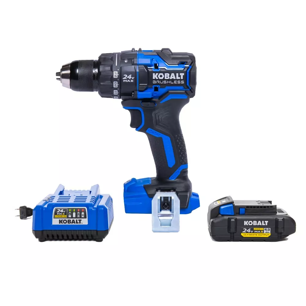 Kobalt 24-volt Max 1/2-in Brushless Cordless Drill (1-Battery Included and Charger Included) - Power Tools