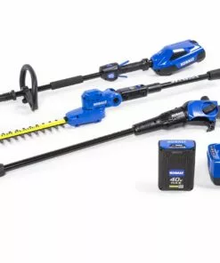 Kobalt 2-Piece 40-Volt Cordless Power Equipment Combo Kit - Outdoor Tools & Equipment