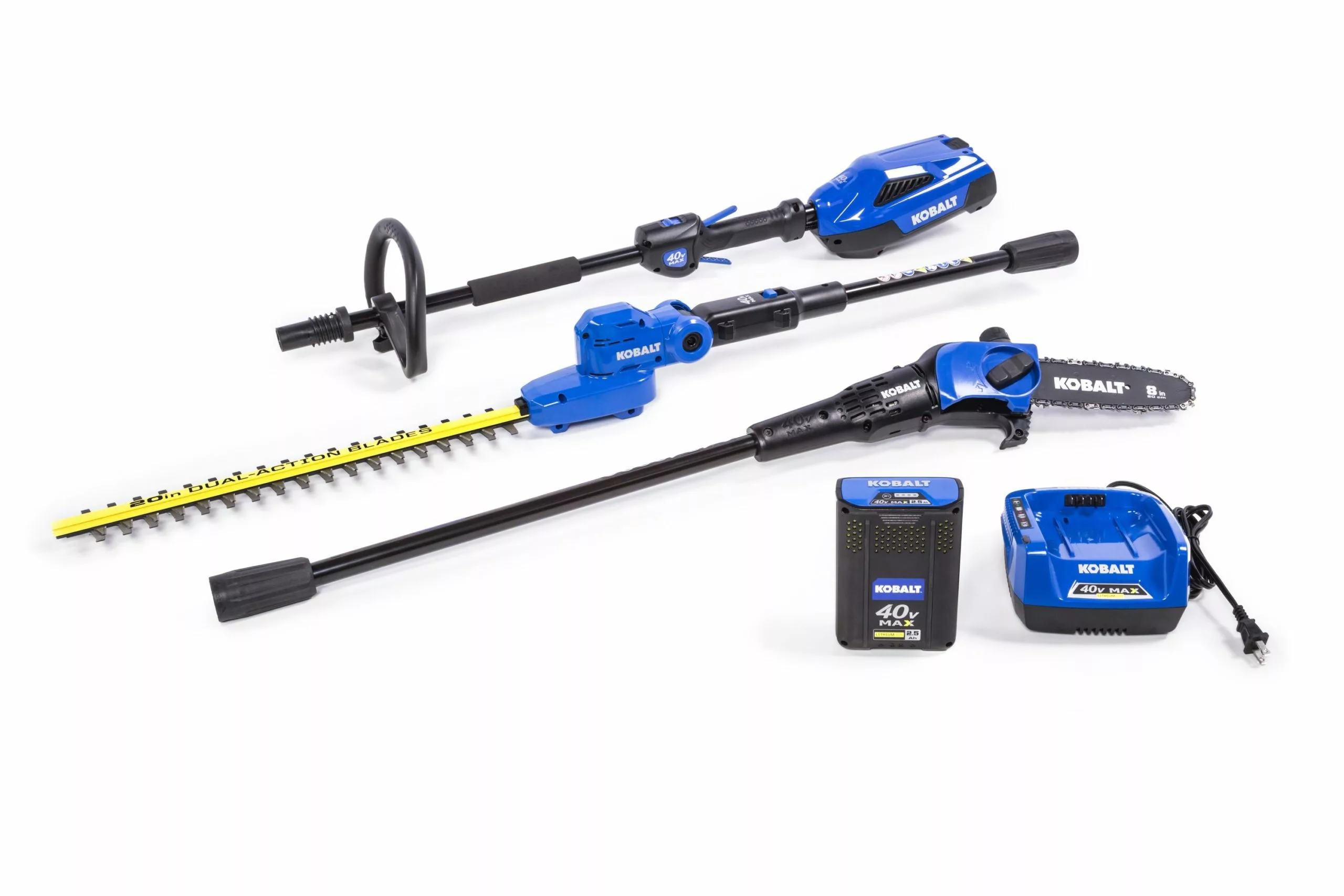 Kobalt 2-Piece 40-Volt Cordless Power Equipment Combo Kit - Outdoor Tools & Equipment