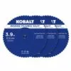 Kobalt 3-Pack 4-in Set High-speed Steel Circular Saw Blade Set - Power Tool Accessories
