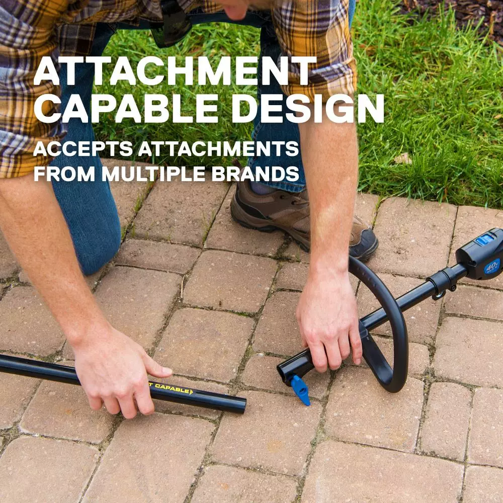 Kobalt 40-Volt Max 16-in Straight Cordless String Trimmer with Attachment Capable and (Battery Included) - Outdoor Tools & Equipment - Image 12