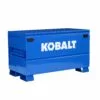 Kobalt 24-in W x 48-in L x 28-in Steel Jobsite Box - Tool Storage & Work Benches