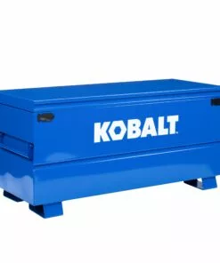 Kobalt 24-in W x 60-in L x 28-in Steel Jobsite Box - Tool Storage & Work Benches