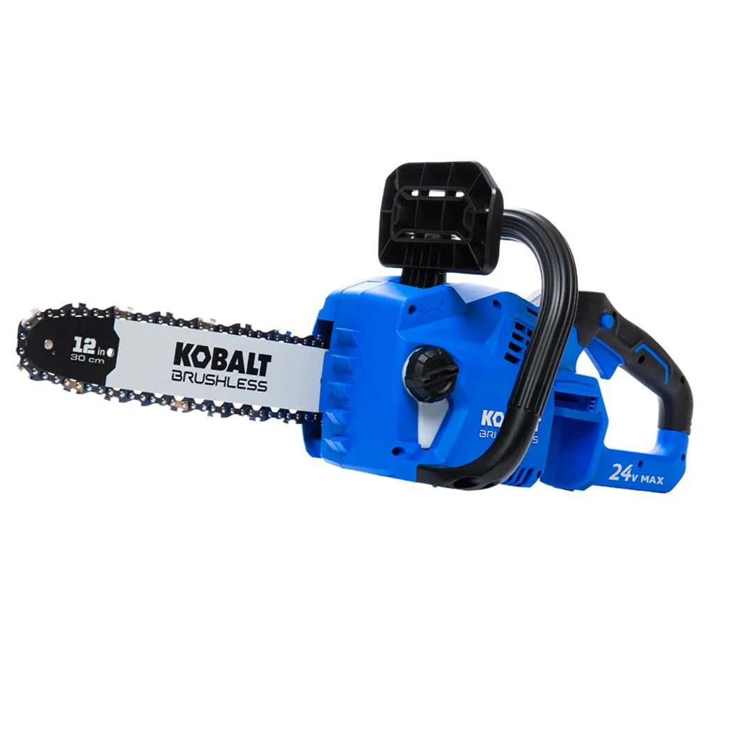 Kobalt 24-volt 12-in Brushless Cordless Electric Chainsaw Ah (Tool Only) - Outdoor Tools & Equipment - Image 2