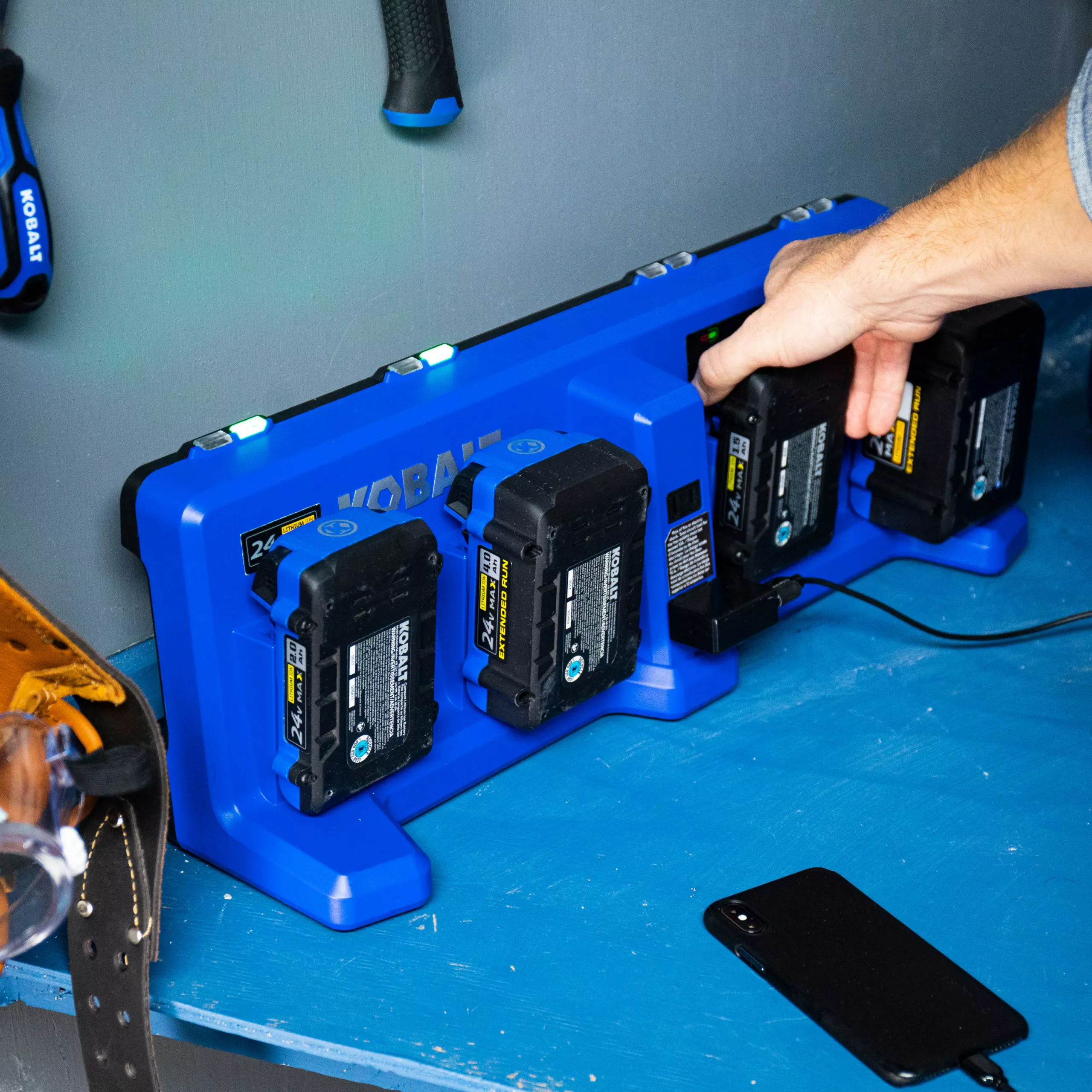 Kobalt 24-Volt Max Power Tool Battery Charger - Power Tool Accessories - Image 6