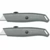 Kobalt Kobalt 2pk retractable utility knife 18mm 6-Blade Retractable Utility Knife with On Tool Blade Storage - Hand Tools