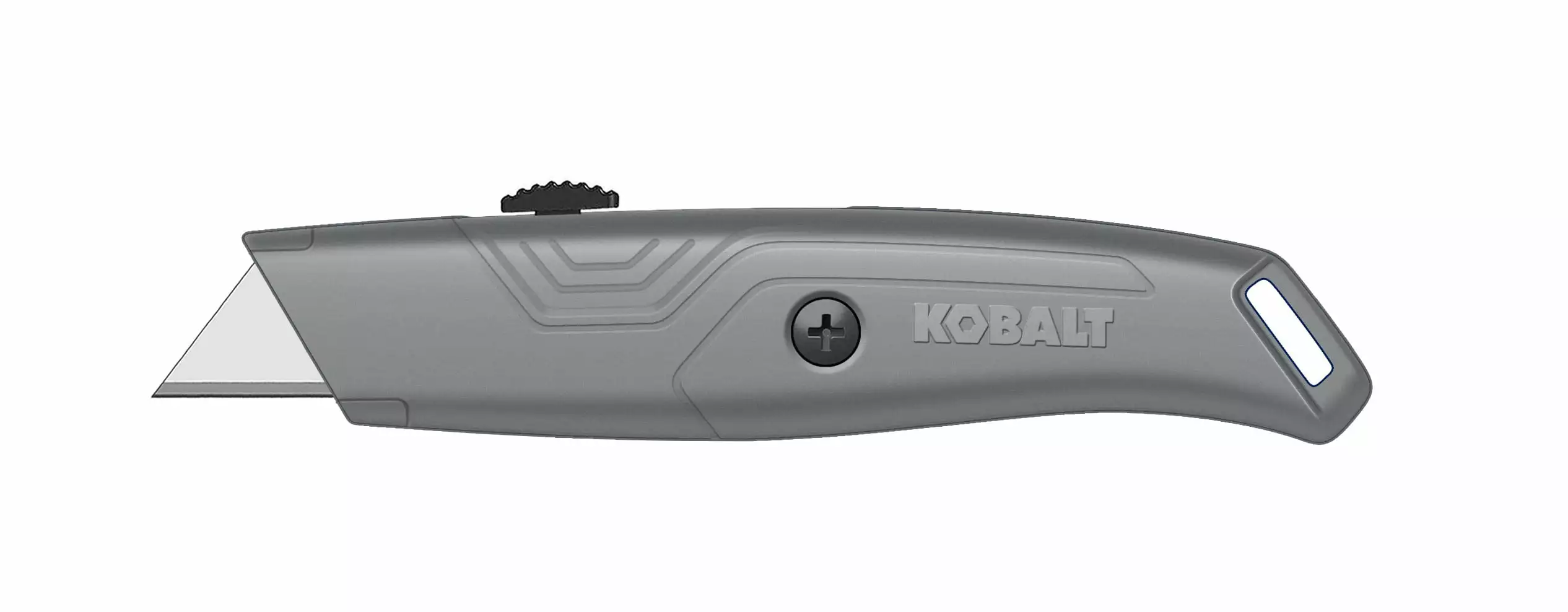 Kobalt 3-Blade Retractable Utility Knife with On Tool Blade Storage - Hand Tools