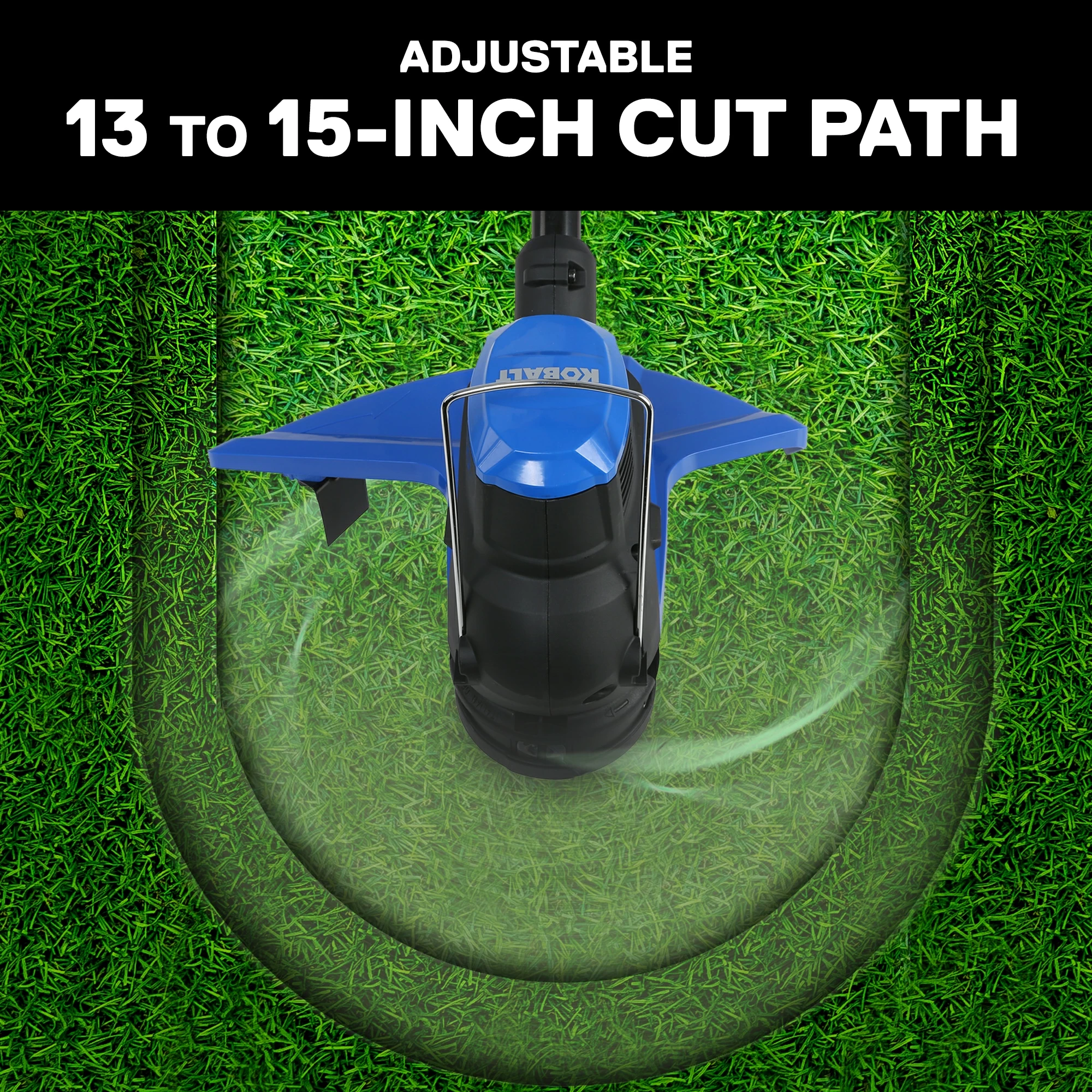 Kobalt 40-volt Max 15-in Straight Cordless String Trimmer (Tool Only) - Outdoor Tools & Equipment - Image 6