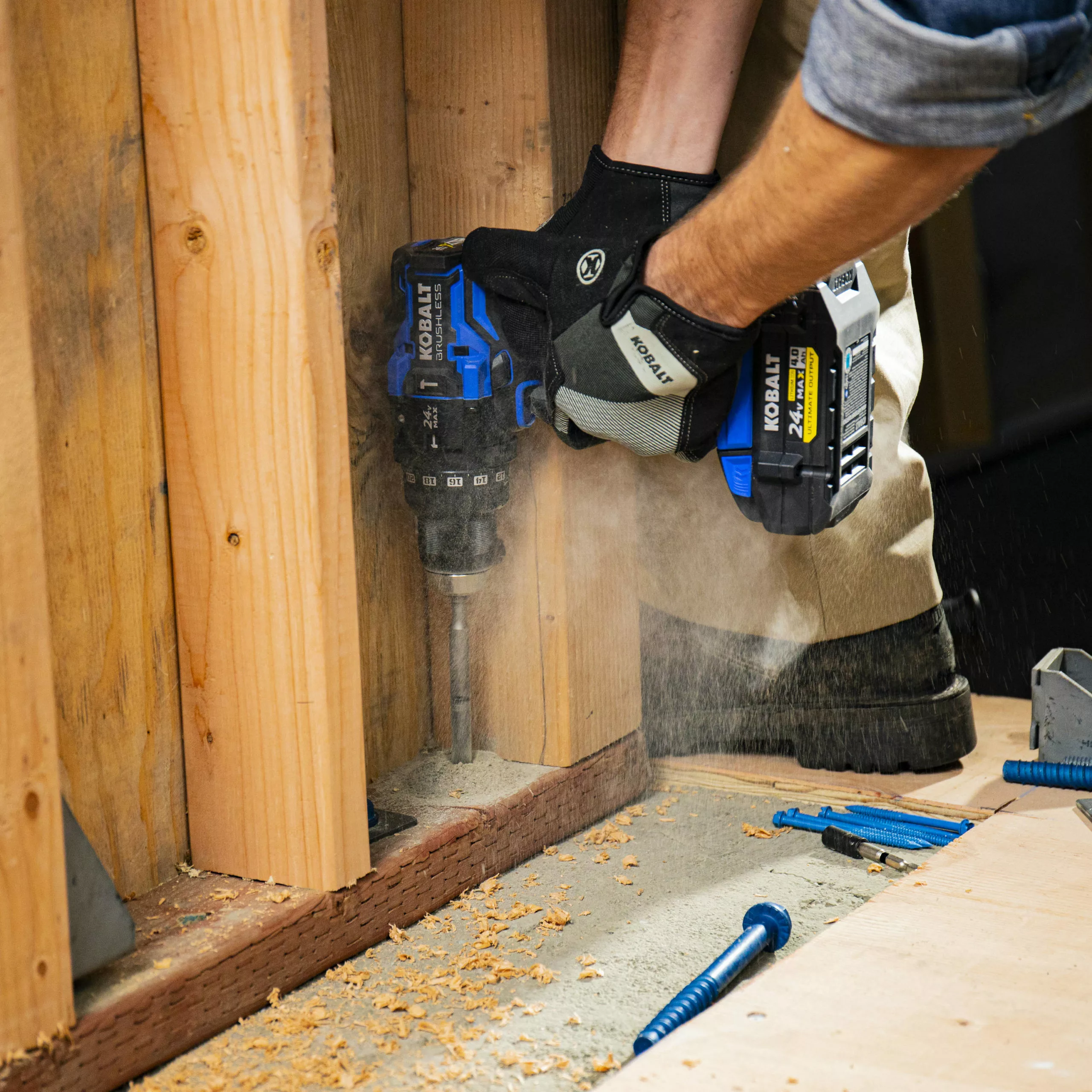 Kobalt XTR 1/2-in 24-volt Max Variable Speed Brushless Cordless Hammer Drill (1-Battery Included) - Power Tools - Image 5