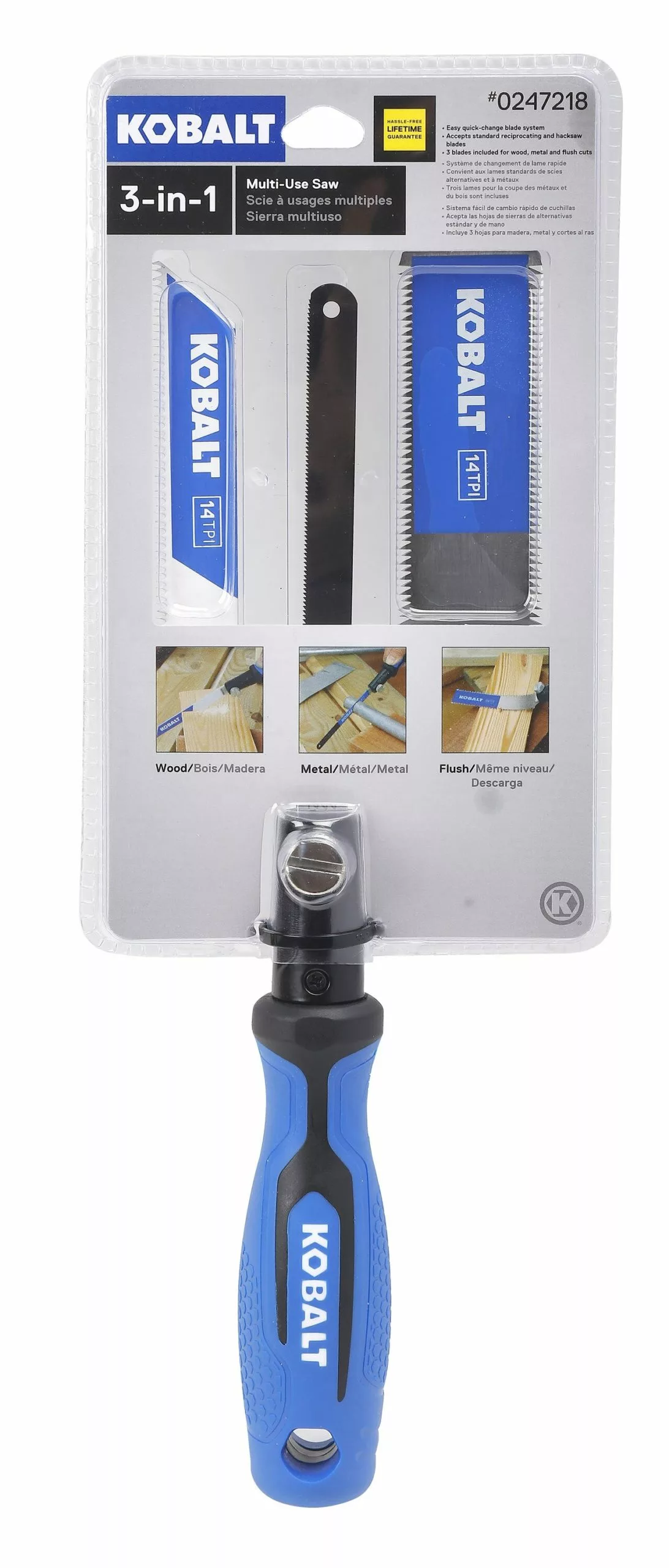 Kobalt 10-in Cross-cutting Tooth Saw - Hand Tools - Image 4