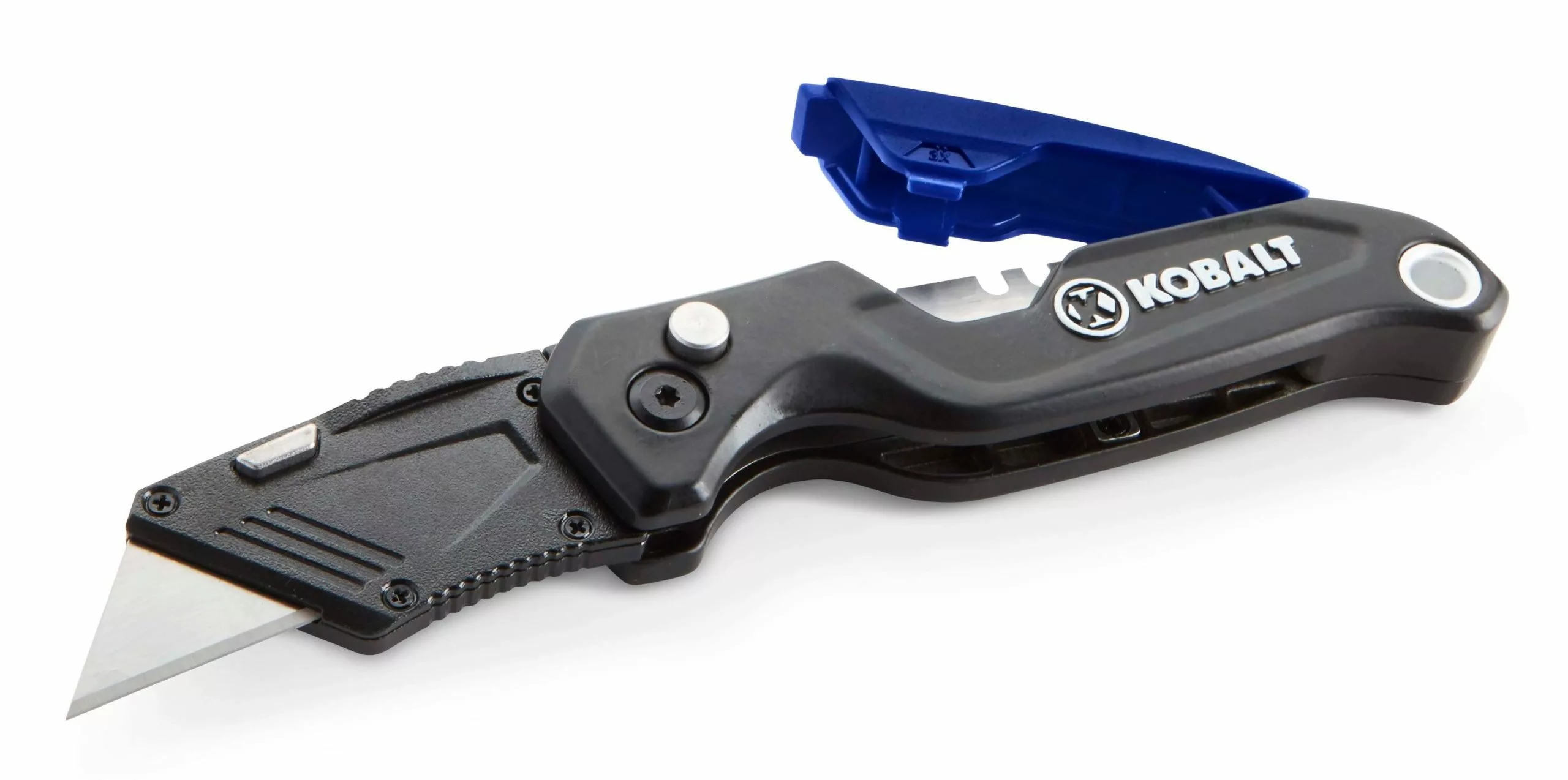 Kobalt Speed Release 10-Blade Folding Utility Knife with On Tool Blade Storage - Hand Tools - Image 2