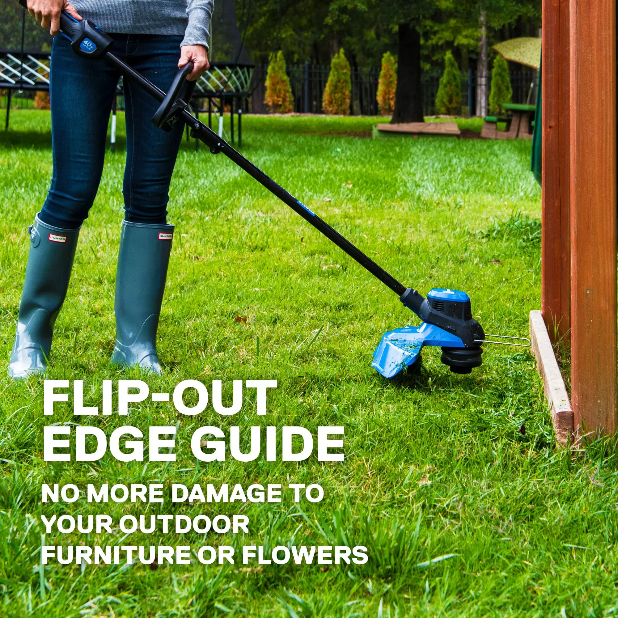 Kobalt 40-volt Max 15-in Straight Cordless String Trimmer (Tool Only) - Outdoor Tools & Equipment - Image 11