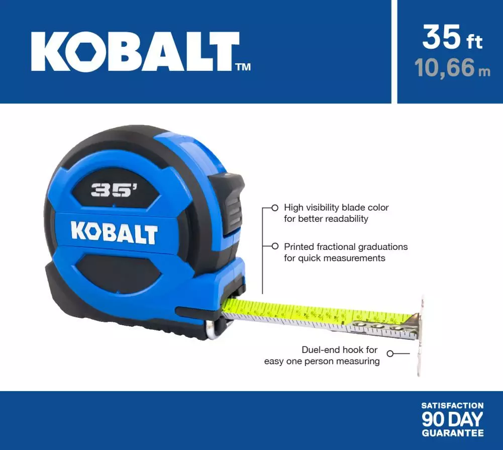 Kobalt Tape measure 35-ft Tape Measure - Levels & Measuring Tools - Image 4