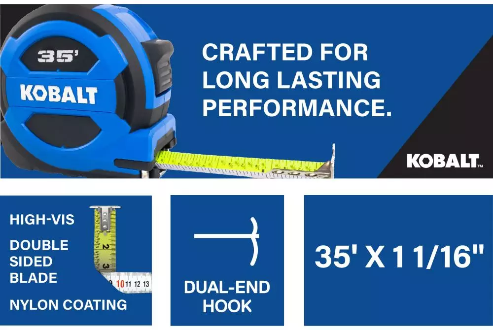 Kobalt Tape measure 35-ft Tape Measure - Levels & Measuring Tools - Image 5