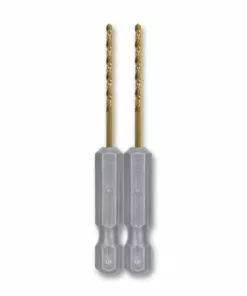 Kobalt 2-Piece 1/16-in 2-1/2-in Titanium Coated Hss Twist Drill Bit - Power Tool Accessories