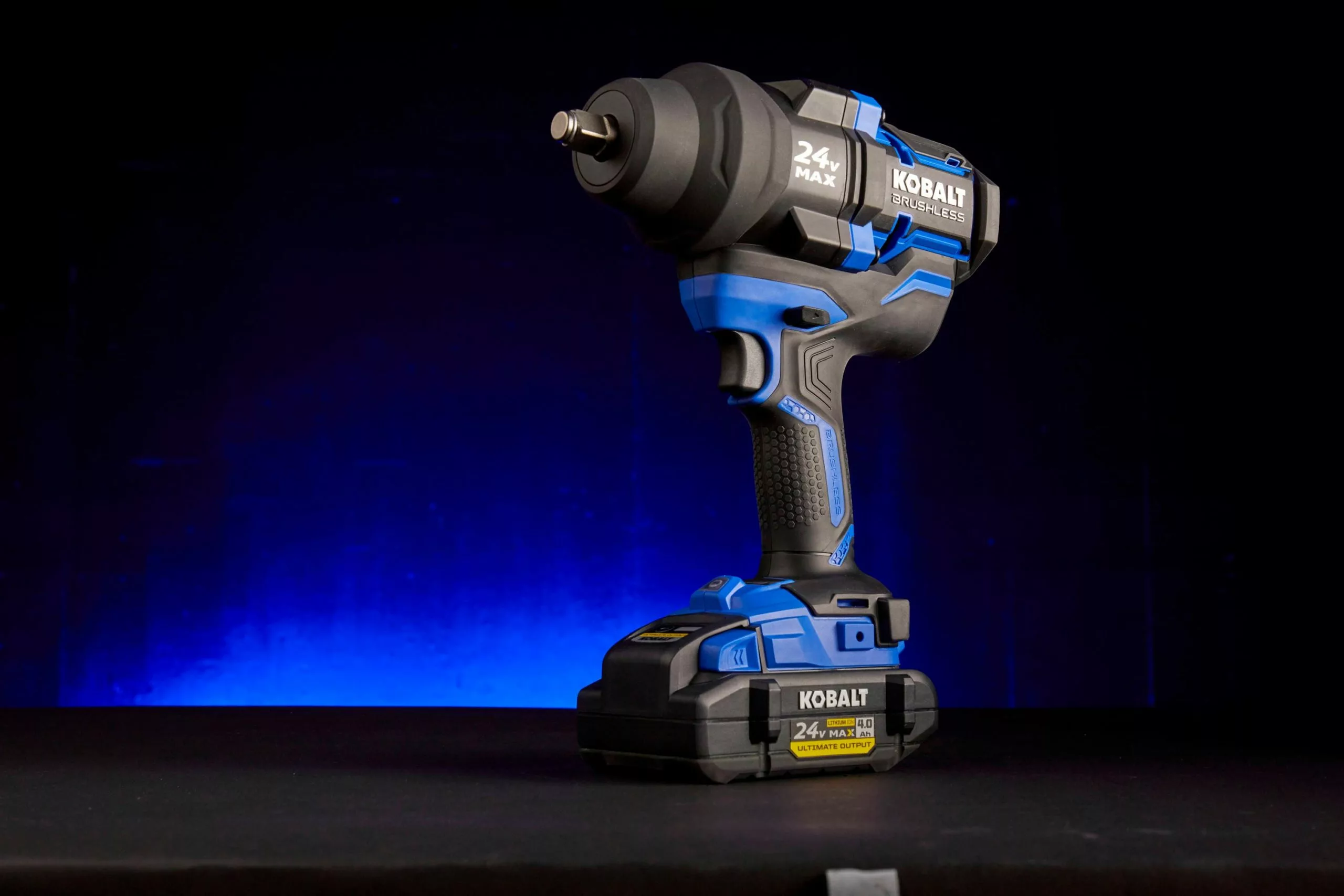 Kobalt 24-Volt XTR Variable Speed Brushless 1/2-in Drive Cordless Impact Wrench (1-Battery Included) - Power Tools - Image 2