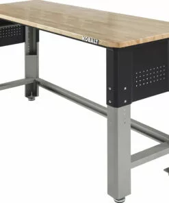 Kobalt 72-in W x 40.8-in H Wood Work Bench - Tool Storage & Work Benches
