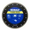 Kobalt 10-in Turbo Mesh Diamond Blade - Power Tool Accessories