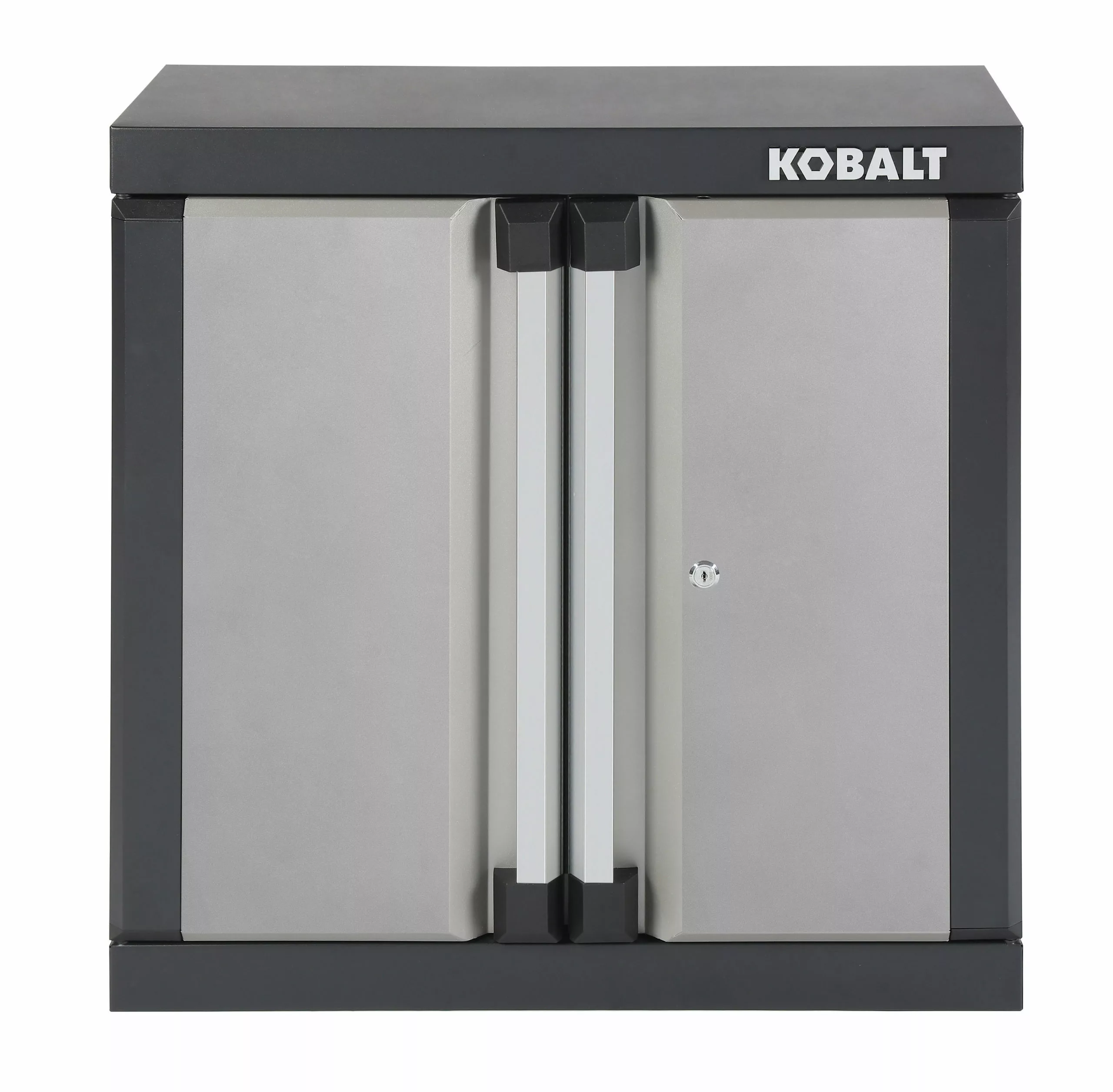 Kobalt 28-in W x 28-in H x 12.5-in D Steel Wall-mounted Garage Cabinet - Garage Organization - Image 7