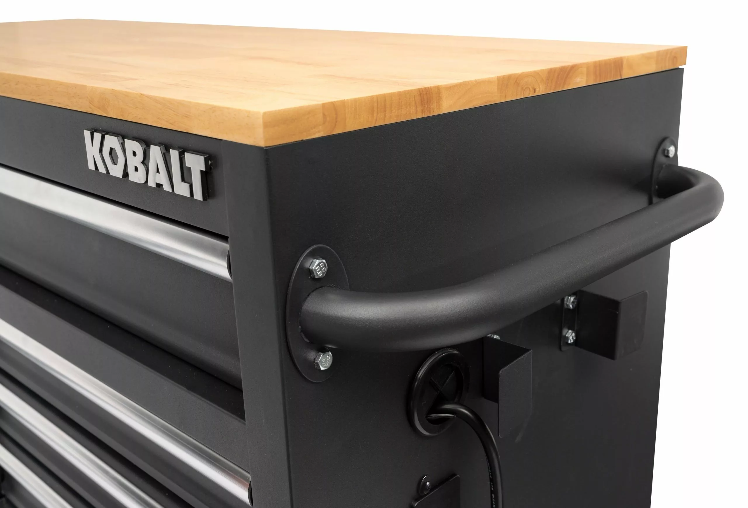 Kobalt 46.1-in W x 37.2-in H 9-Drawer Rubber Work Bench - Tool Storage & Work Benches - Image 5
