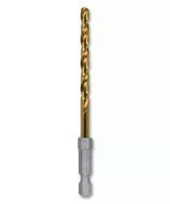 Kobalt 3/16-in 3-3/4-in Titanium Coated Hss Twist Drill Bit - Power Tool Accessories