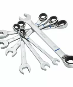 Kobalt 7-Piece Set 12-Point Metric Ratchet Wrench Set - Hand Tools