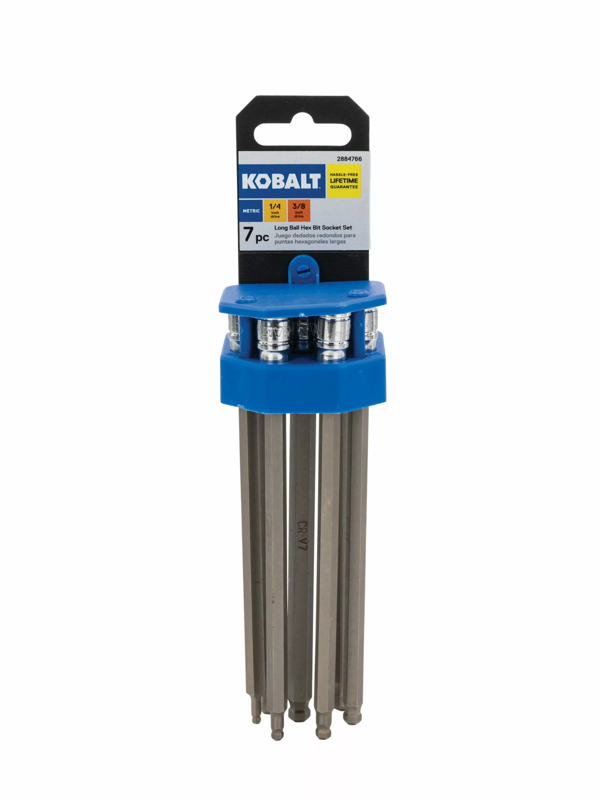 Kobalt 7-Piece 1/4-in; 3/8-in Drive Set Hex Bit Metric Driver Socket Set - Hand Tools