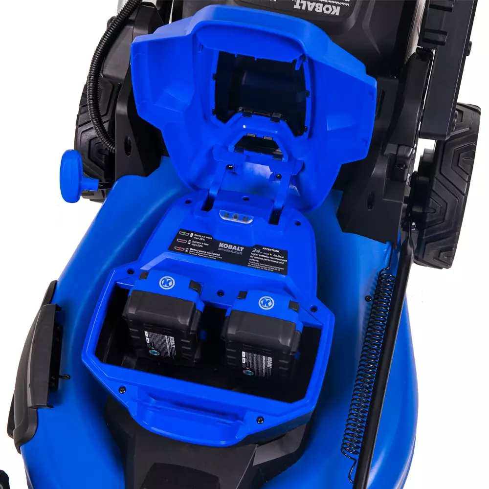 Kobalt 24-Volt Brushless 20-in Self-propelled Cordless Electric Lawn Mower 5 Ah (Battery and Charger Included) - Outdoor Tools & Equipment - Image 6