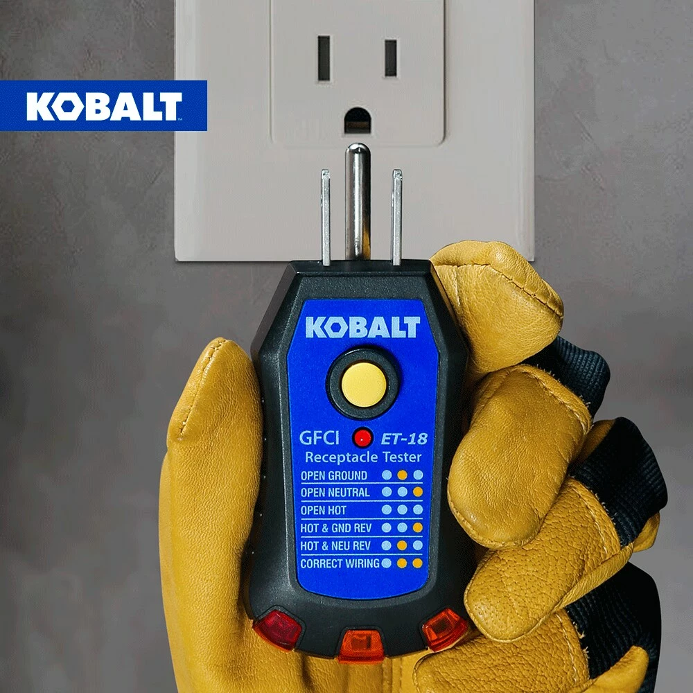Kobalt 110V To 125-Volt Analog Receptacle Specialty Meter - Electrical Testers & Tools - Image 8