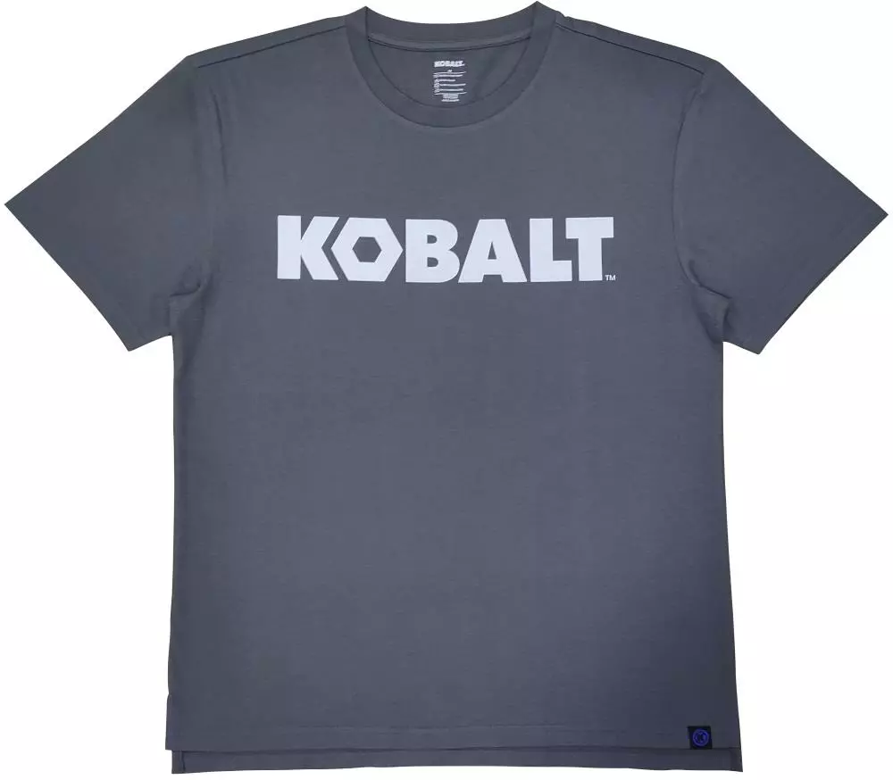 Kobalt Men's XX-Large Textured Cotton Short sleeve Graphic T-shirt Work Shirt - Workwear