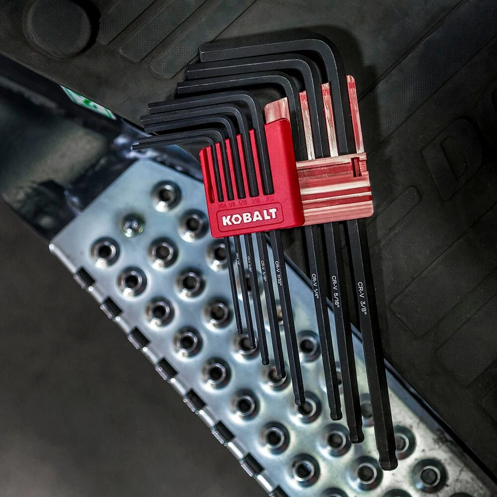 Kobalt 16-key Standard (Sae) and Metric Combination Hex Key Set - Hand Tools - Image 5