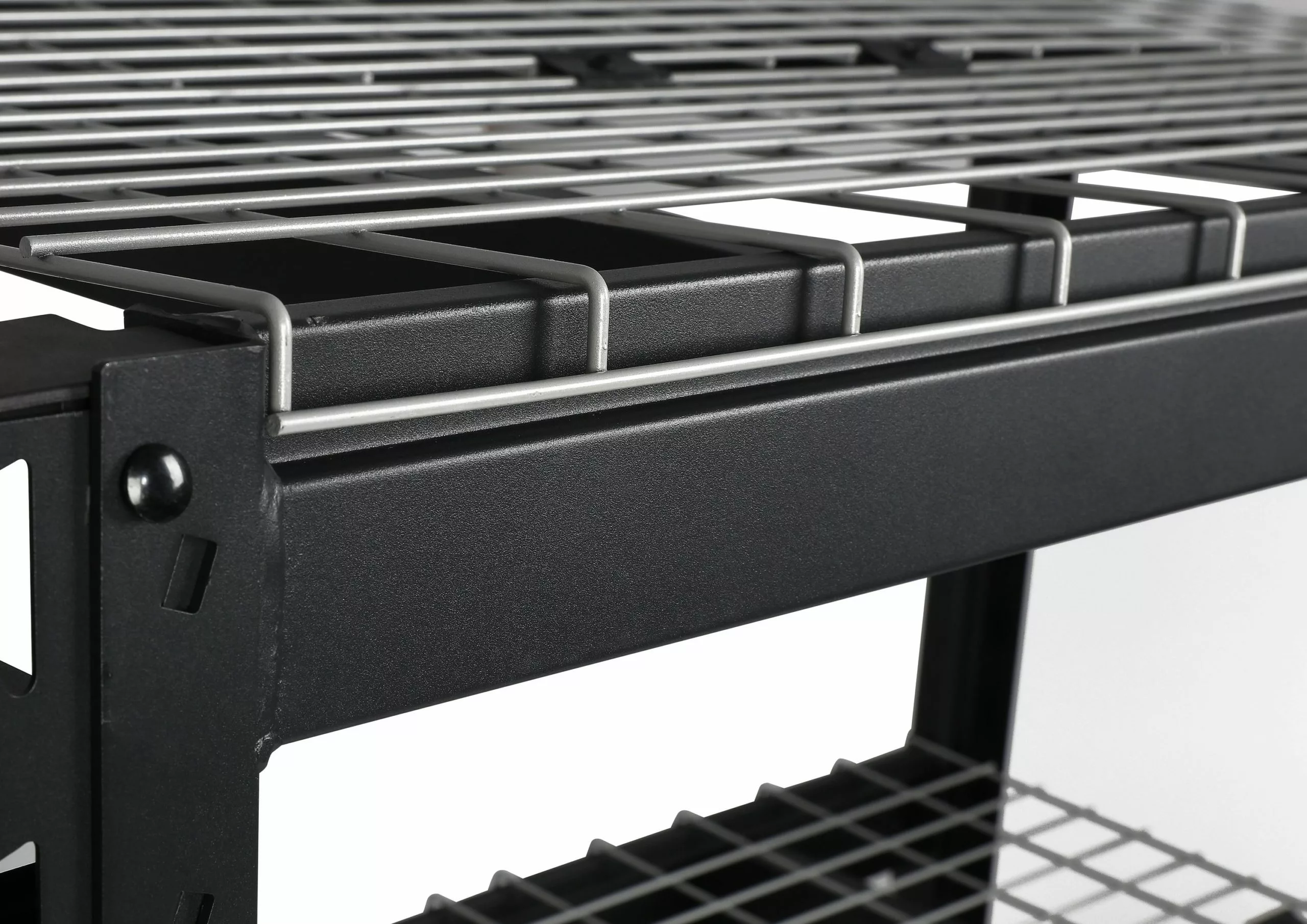 Kobalt 77-in W x 24-in D x 72-in H 4-Tier Heavy Duty Steel Utility - Shelves & Shelving - Image 4