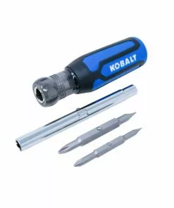 Kobalt 6-Piece Acetate Handle Set Assorted Multi-bit Screwdriver Set - Hand Tools