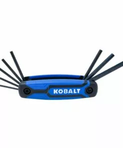 Kobalt 5-key Standard (Sae) Folding Hex Key Set - Hand Tools